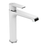Valamusegisti Laveo Largo High klik-klakiga, White/Chrome
