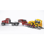 Bruder MACK treiler + JCB traktor