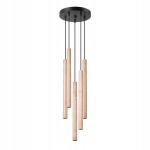 Ripplamp PASTELO 5P Puidust