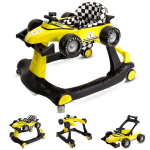 Interaktiivne k&otilde;ndimistool-lapses&otilde;iduk lastele Vormel1 Ralliauto 3in1 kollane