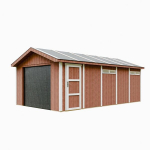 Garaaž 21 m&sup2;, 378 x 648 cm Timbela M992B