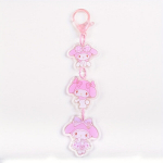 1tk Tegelased V&otilde;tmehoidja Hello Kitty, My Melody, Kuromi, Cinnamoroll, Pompompurin, Pochacco Nunnu Akr&uuml;&uuml;list V&otilde;lu Naiste K&auml;ekoti Ja Seljakoti V&otilde;tmer&otilde;ngas., Melodija