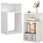 &Ouml;&Ouml;KAPP PAREMAL/VASAKUL VALGE MAGAMISTOALE ELUTUPPA KAASAEGNE LOFT