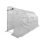 K&uuml;lgkasvuhoone, PE, 4,5 m2, 3x1,5 m, valge