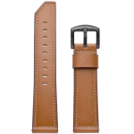 "BestAccessories", 22 mm laiune pruun nahkrihm