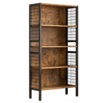 T&ouml;&ouml;stuslik puidust raamaturiiul rustikaalne retro klassikaline