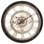 Greyson 61 cm seinakell Valmistatud plastist, numbrikella kaetud klaasiga, sobib ideaalselt industriaal- ja loft-stiilis interj&ouml;&ouml;ridesse.