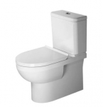 Duravit No.1 &auml;&auml;risteta eraldiseisev istme ja kattega tualettruum SC, valge 41820900A1