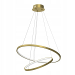 Rippvalgusti Hoop 51W LED, kuldne