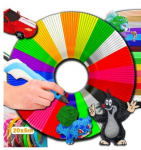 Happy people 3D pliiatsi filament PLA 3D printer t&auml;idab 10 v&auml;rvi 10x5m 50 m