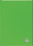 Boss N&auml;dal A5 vertikaal, plastkaaned (HELEROHELINE), Boss Week A5 vertical, plastic covers (light green)