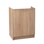 Seisev k&ouml;&ouml;gikapp Sonoma, valamu all, tammepuust, 60x50x83cm