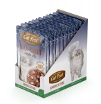 CatFest einekotike pardi ja j&auml;nesega želees,m&auml;rgtoit kassidele, 12 x 70 g