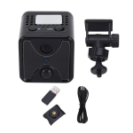 Videokaamera 2,4 GHz WiFi -kaamera 4K HD Mini turvakaamera koos liikumise tuvastamise &ouml;ise n&auml;gemise funktsiooniga, ehitatud akuga