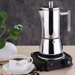 Easyworkz Diego 4 tassi roostevabast terasest s&otilde;branna espresso - induktsioonpalka katla - 500ml