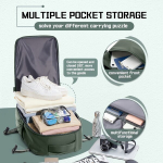 35-liitrine vaakumseljakott &ndash; kuiv/m&auml;rja eraldusv&otilde;imega Rivex, armeeroheline