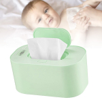 Baby Wipes -k&uuml;ttekeha kaasaskantav USB -temperatuurikontroller universaalne beebi m&auml;rg p&uuml;hkija koduse reisiks roheline
