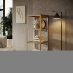 Riiul Furniture Reli, pruun