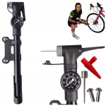 Jalgrattapump, fit4med, manomeetriga, jalgrattale, pro 8 bar