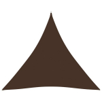 vidaXL p&auml;ikesepuri, kolmnurk, 3,6 x 3,6 x 3,6 m, pruun, Pruun