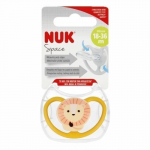 Silikoonlutt Nuk Space Lion, 0-6 kuud, 1 tk.