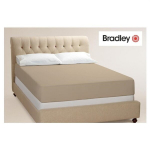 Bradley kummiga voodilina, 140 x 200 x 25 cm, kreem