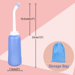 Kaasaskantav Isiklik Bidee Pudel, 500ml Reisibidee., 500 ml - žalia