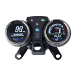 Mootorratas VA LCD digitaalne armatuurlaud elektroonilised osad, kvaliteetne CM125 tahhomeeter ~ 4607
