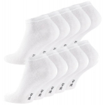 Treeningsokid valge, 10 paari