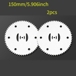 Universaalsed Muruniiduki Terad, 150 mm integruotas smailus danties pjovimo peilis: 2 dalys