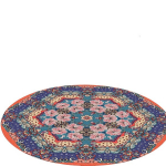 ZULIDA Lilleline Mandala Vaip, 78,74 * 78,74 colio / 200 * 200 cm