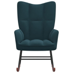 Kiiktool vidaXL, sinine, samet