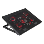 MARS GAMING MNBC2 S&uuml;learvuti jahutusmatiga 17,3" 120 mm-70 mm must, punane