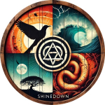 Shinedown Puidust Dekoratiivm&auml;rk