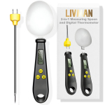 2in1 digitaalne m&otilde;&otilde;telusikas ja elektriline k&ouml;&ouml;gitermomeeter LIVMAN X7