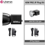 Ulanzi Pro kaasaskantav LED -videovalgus bi -Color Cob saated - JP pistik