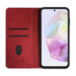 Evelatus Samsung Galaxy A35 telefoni raamat&uuml;mbris, Punane