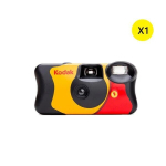 Videokaamera Kodak Fun Saver 27 lehtede &uuml;hekordselt kasutatav filmikaamera v&auml;lguga - 1tk