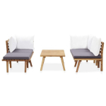 5-osaline aiadiivanikomplekt，aiam&ouml;&ouml;bli komplekt，V&auml;lim&ouml;&ouml;bli komplekt, akaatsiapuit CFE219565
