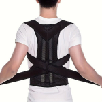 Ergonoomiline  Seljaasendi Korrektsiooniseade, Must