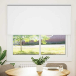 pimendav ruloo，privaatsuse kardina valge 165x130 cm kanga laius 161,6 cm pol&uuml;ester CFE90919