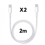 USB-C kaabel 2m MacBookile - MacBook Airile - MacBook Prole - iMacile - Mac mini [PARTII] Phonillico&reg;