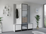 Esiku komplekt Eden plus 16, valge/must