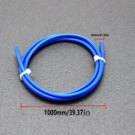 3D Printeri T&auml;ienduskomplekt: PTFE Juhikork + Pneumaatiline &Uuml;hendus, Juoda 1 metras (vidinis skersmuo 2 mm i&scaron;orinis skersmuo 4 mm) * 1 ritinys