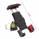 Anti-shock Bike juhtraua hoidja mootorratta telefoni hoidja Gxr-3