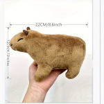 22cm pehme Kapibara plush m&auml;nguasi lastele kingituseks