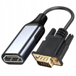 CO2 VGA-HDMI adapterkaabli muundur Full HD 1080P 60Hz