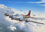 Plastikust kokkupandav mudel B-17 Flying Fortress 1:72