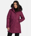 Huppa Naiste parka VIVIAN, burgundy