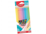 V&auml;rvilised pliiatsid ColorPeps Pastel 12tk